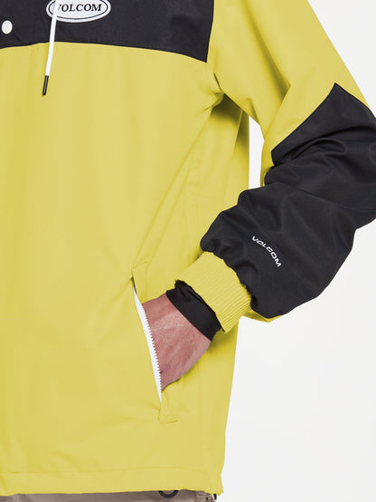 Longo Pullover Jacket - FADED LEMON