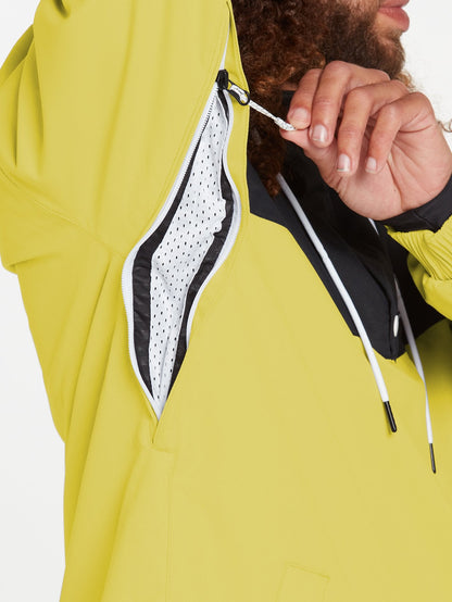 Longo Pullover Jacket - FADED LEMON