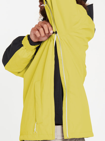 Longo Pullover Jacket - FADED LEMON