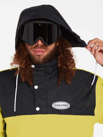 Longo Pullover Jacket - FADED LEMON