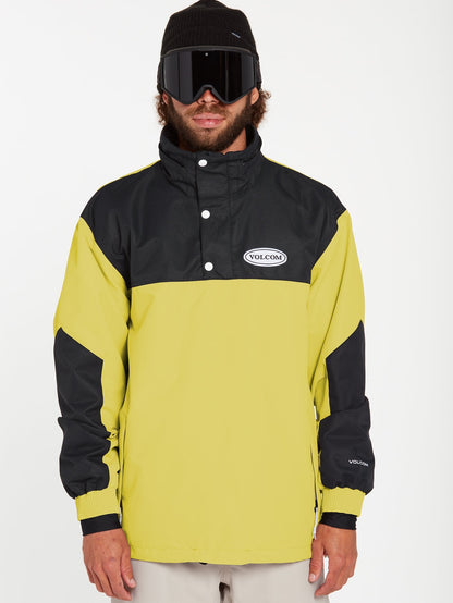 Longo Pullover Jacket - FADED LEMON