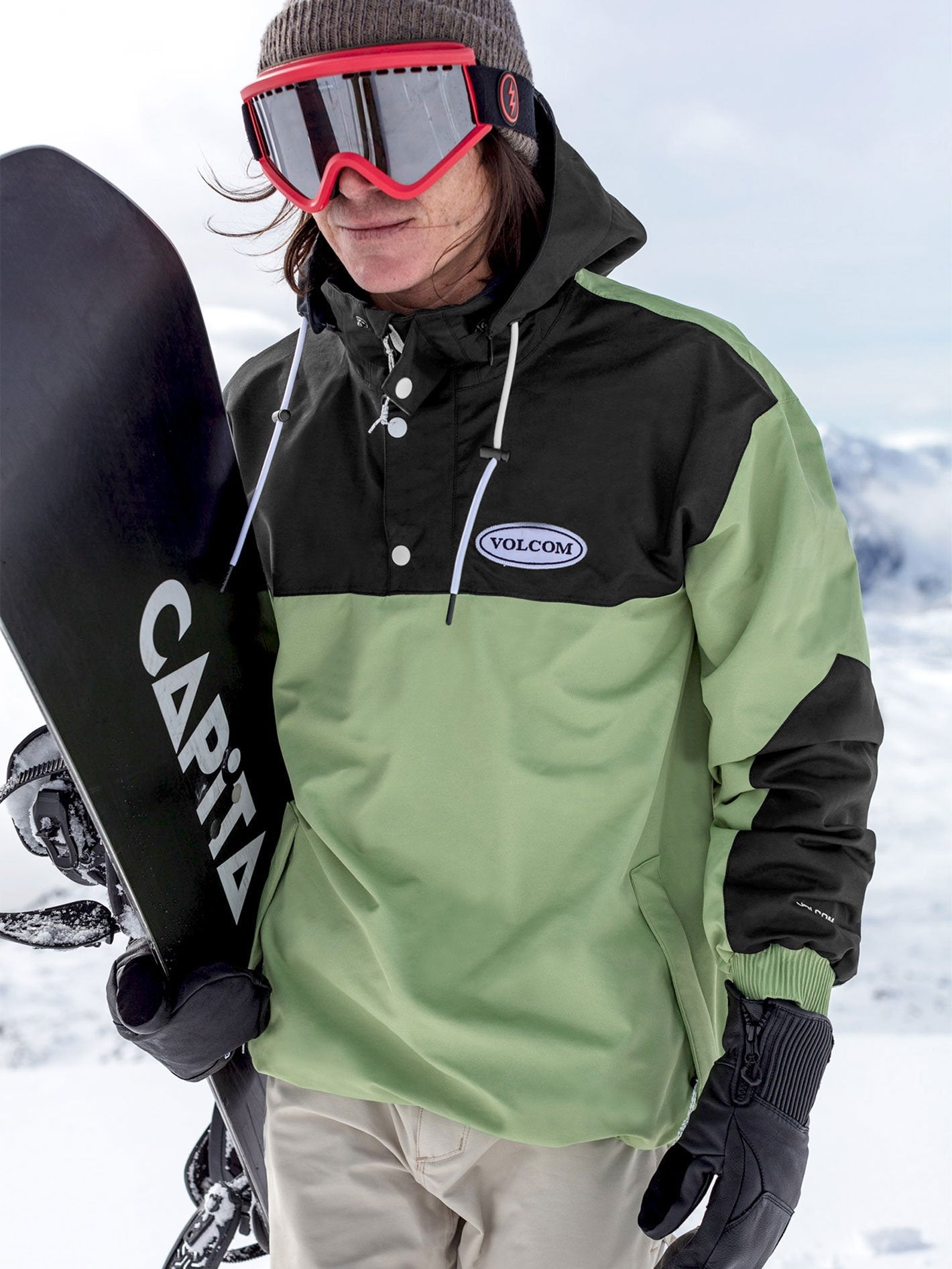 Longo Pullover Jacket - JADE