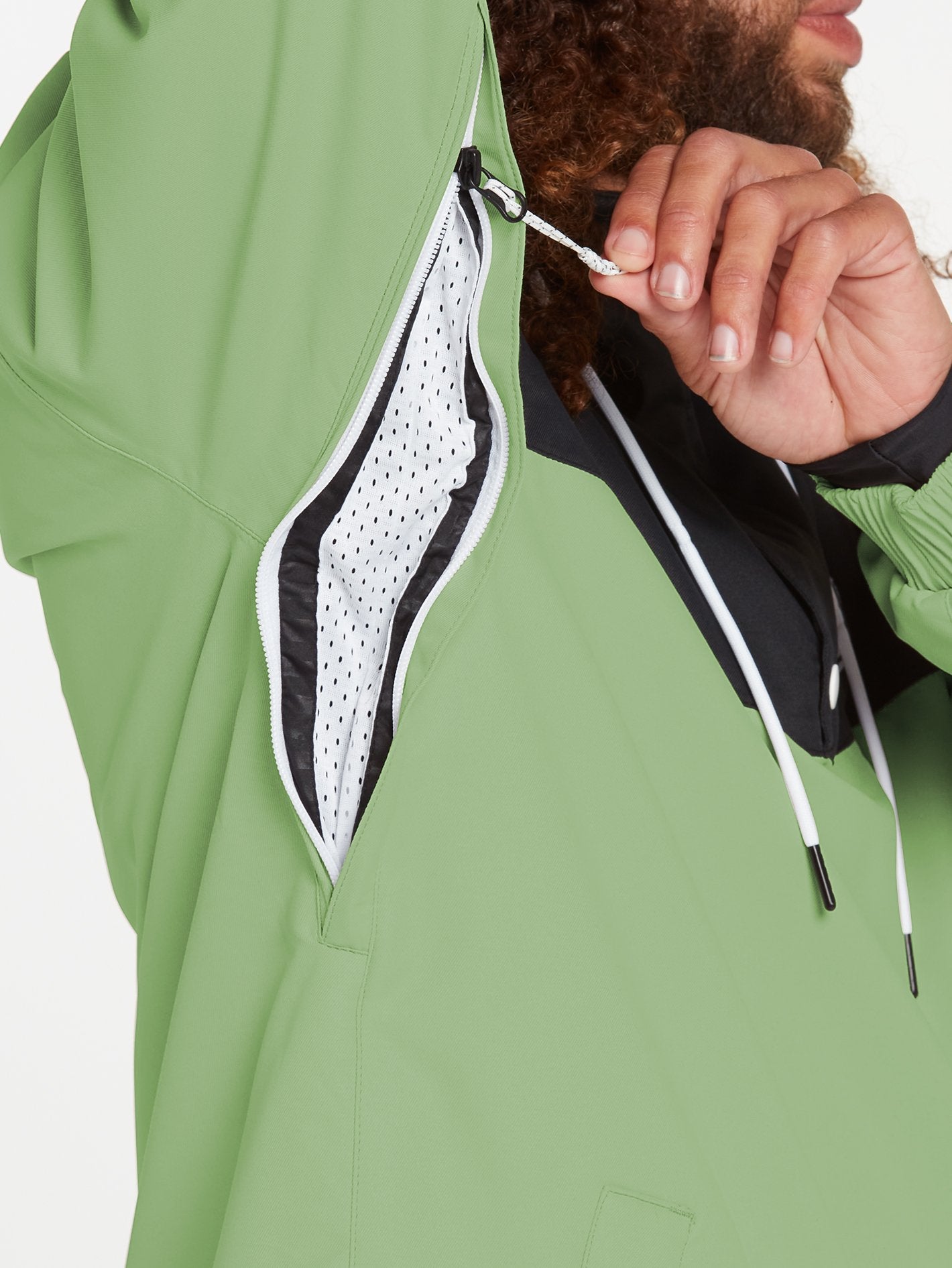 Longo Pullover Jacket - JADE