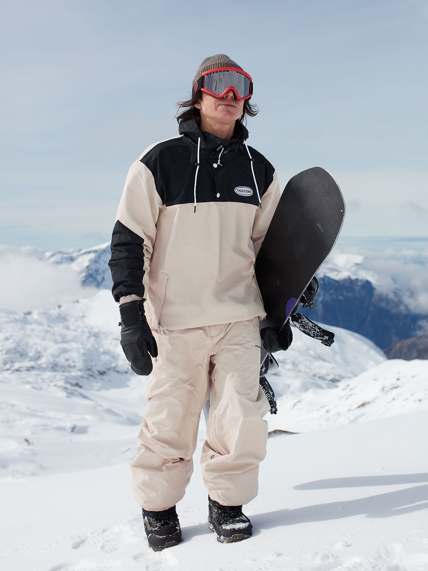 Longo Pullover Jacket - KHAKI