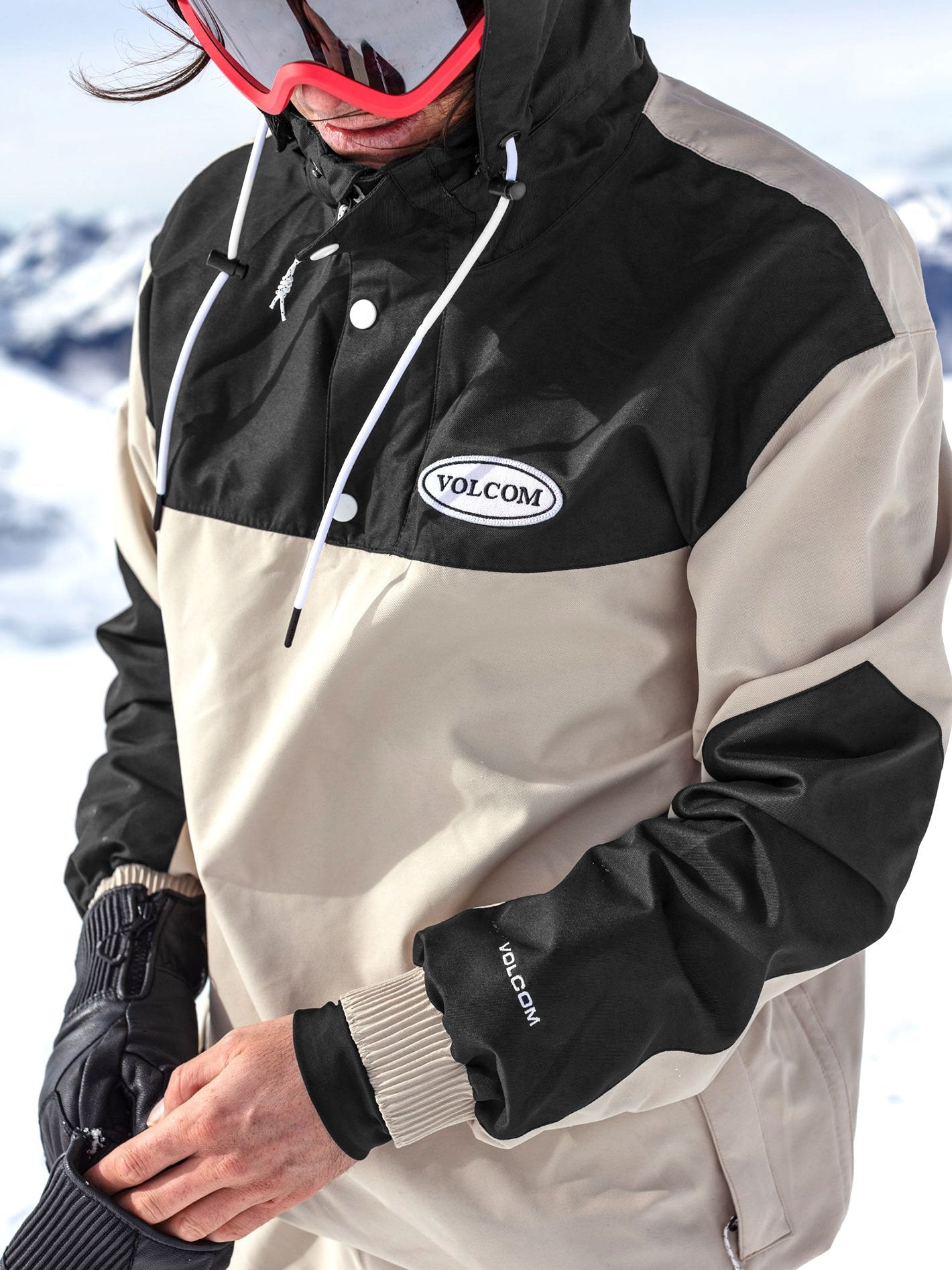 Longo Pullover Jacket - KHAKI