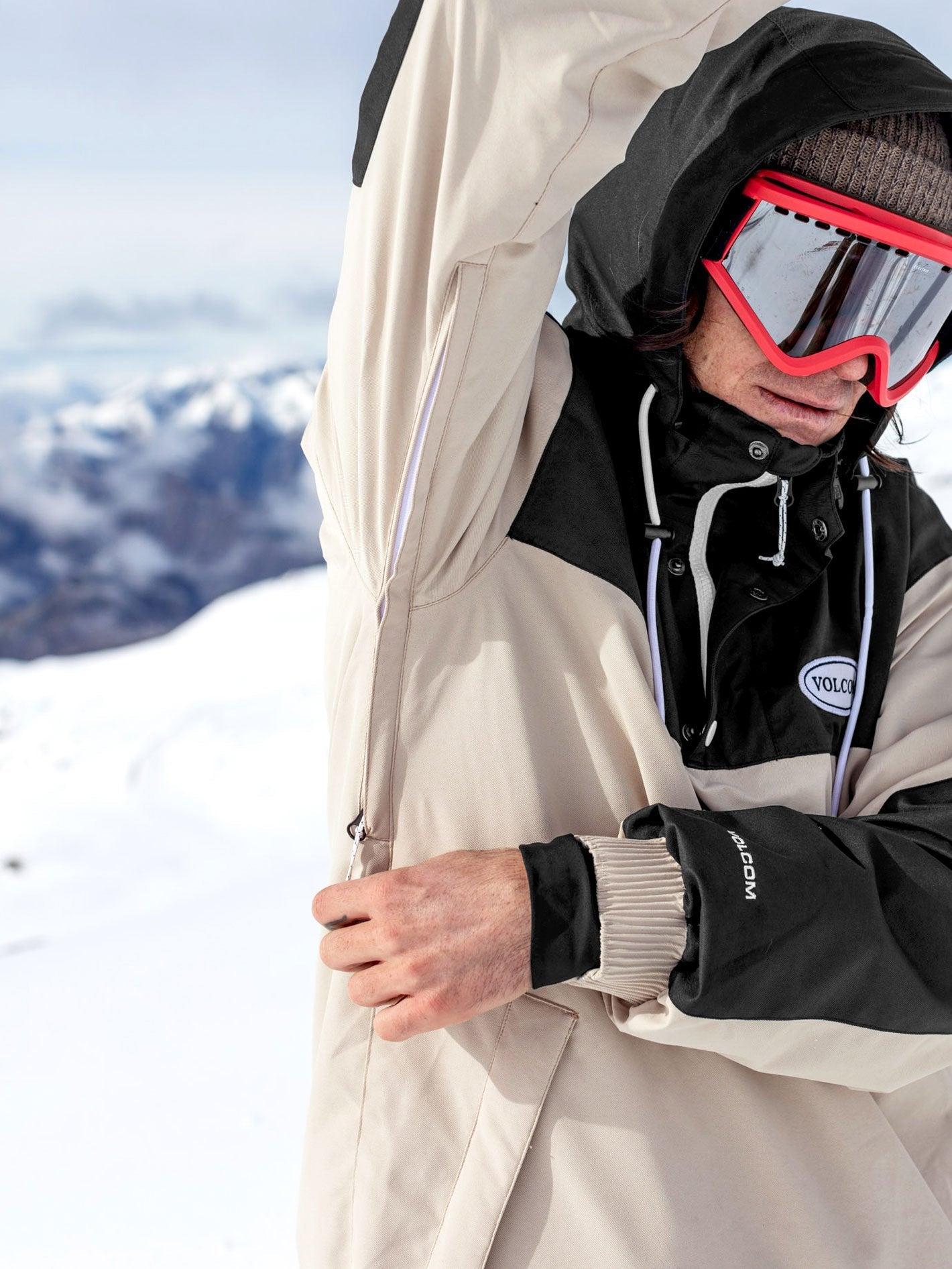 Longo Pullover Jacket - KHAKI