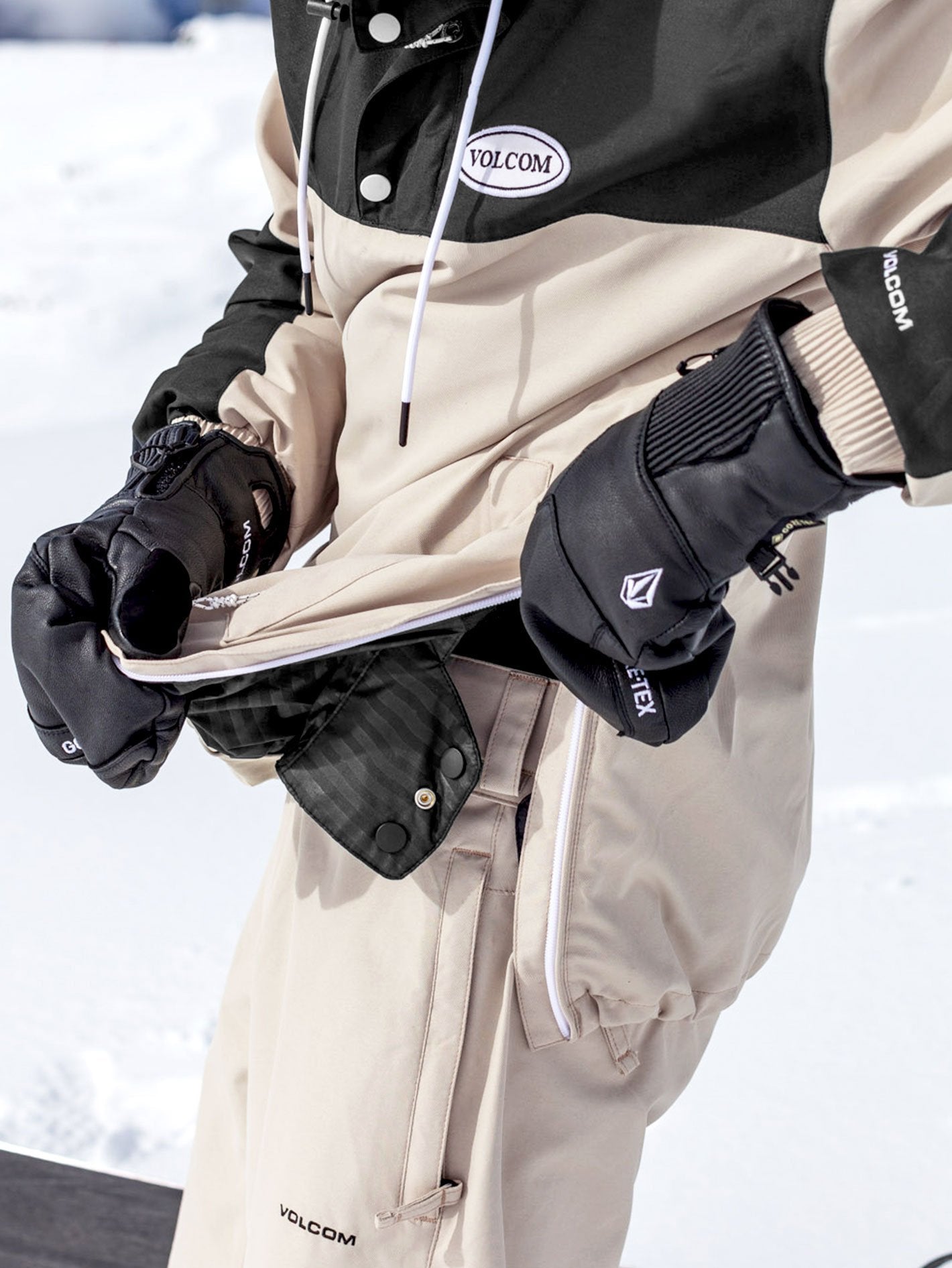 Longo Pullover Jacket - KHAKI