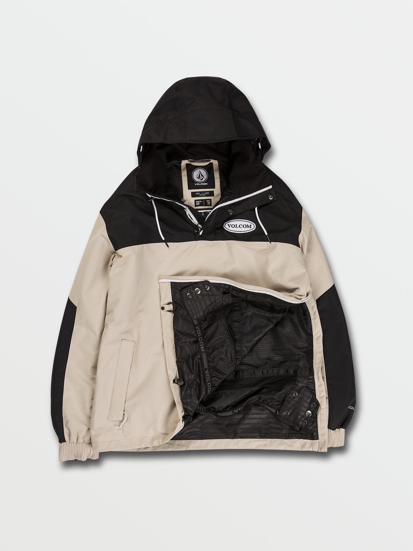 Longo Pullover Jacket - KHAKI