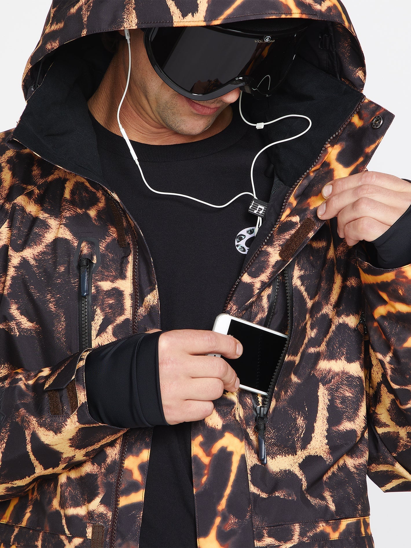 Stone Stretch Gore-Tex Jacket - Gold Giraffe