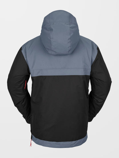 Longo Pullover Jacket - Black