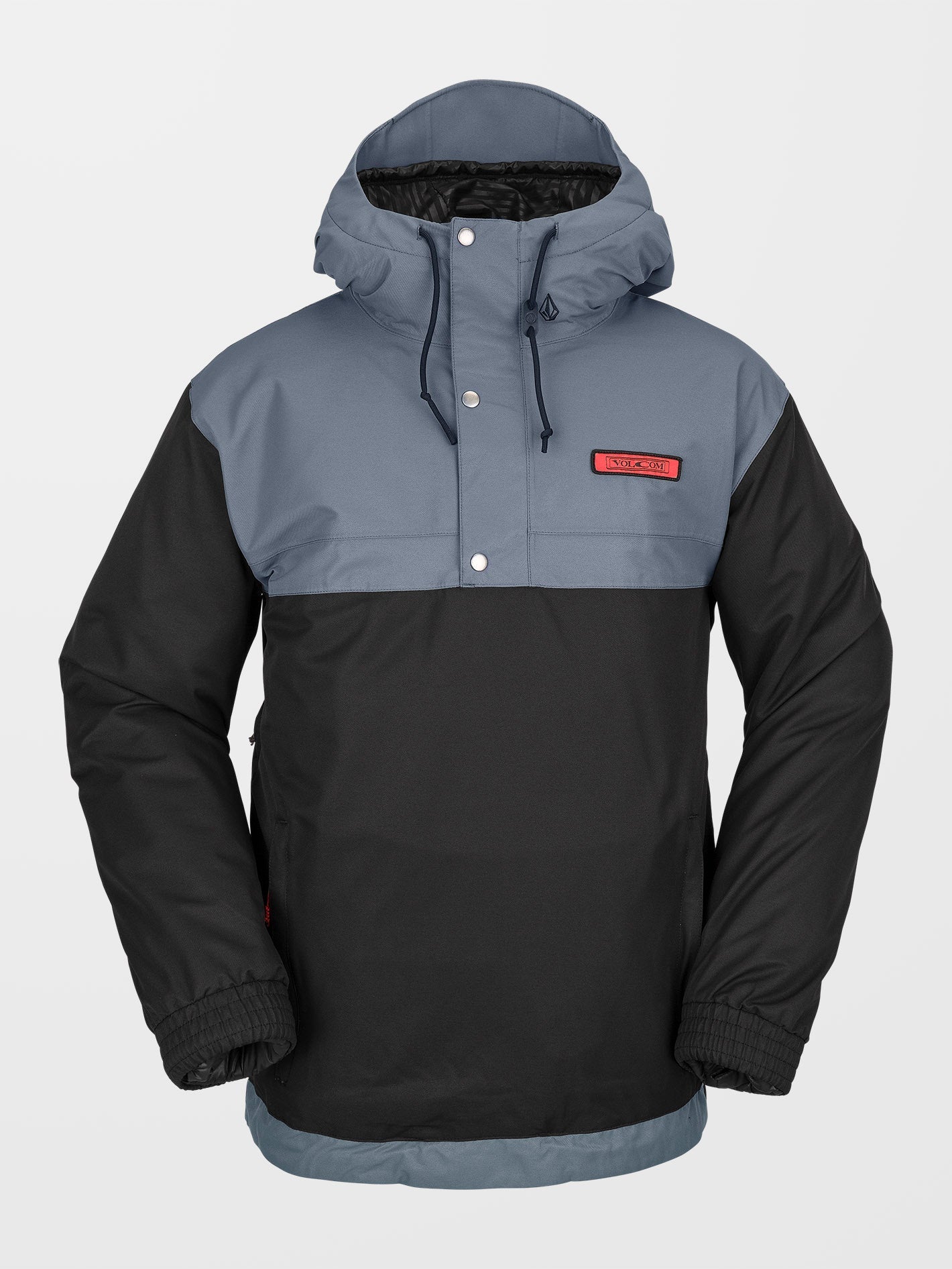 Longo Pullover Jacket - Black