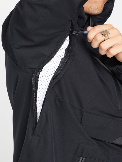 Brighton Pullover Jacket - Black