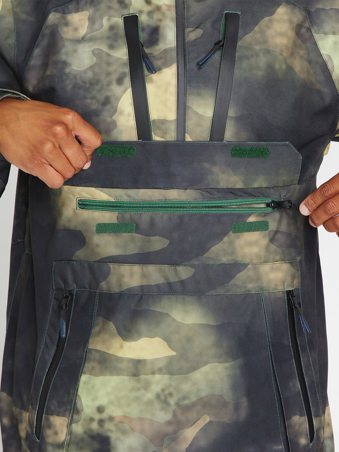 Brighton Pullover Jacket - Camouflage