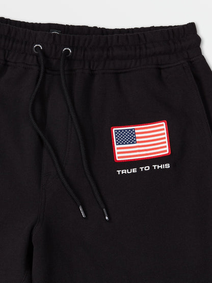 USST Iconic Stone Trousers - USST BLACK