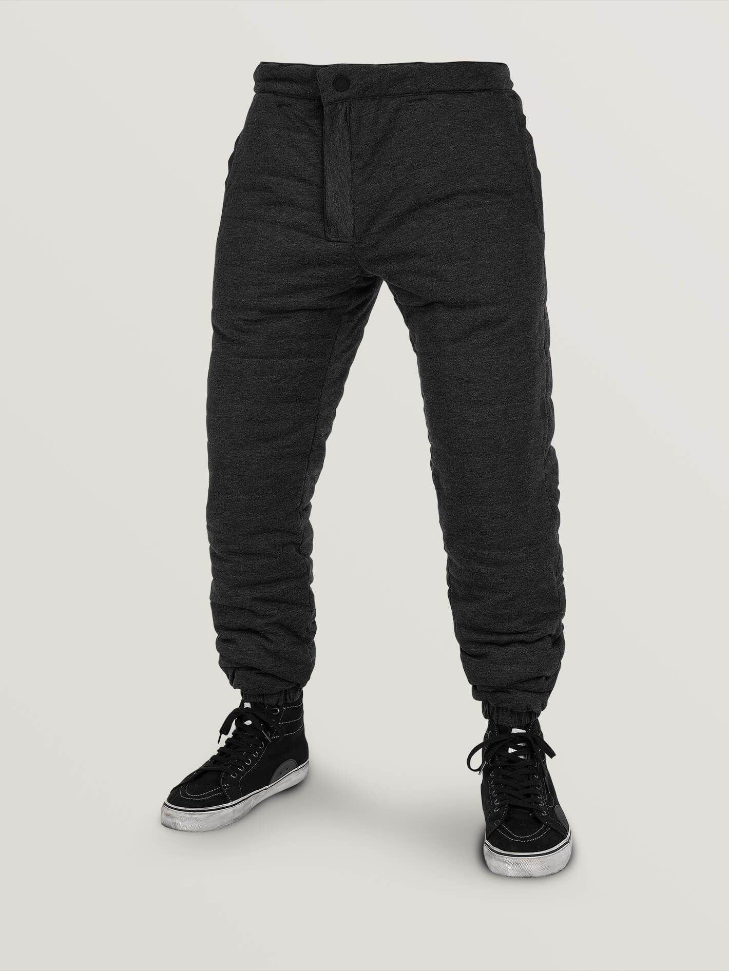 Mens Puff Puff Pants - Black