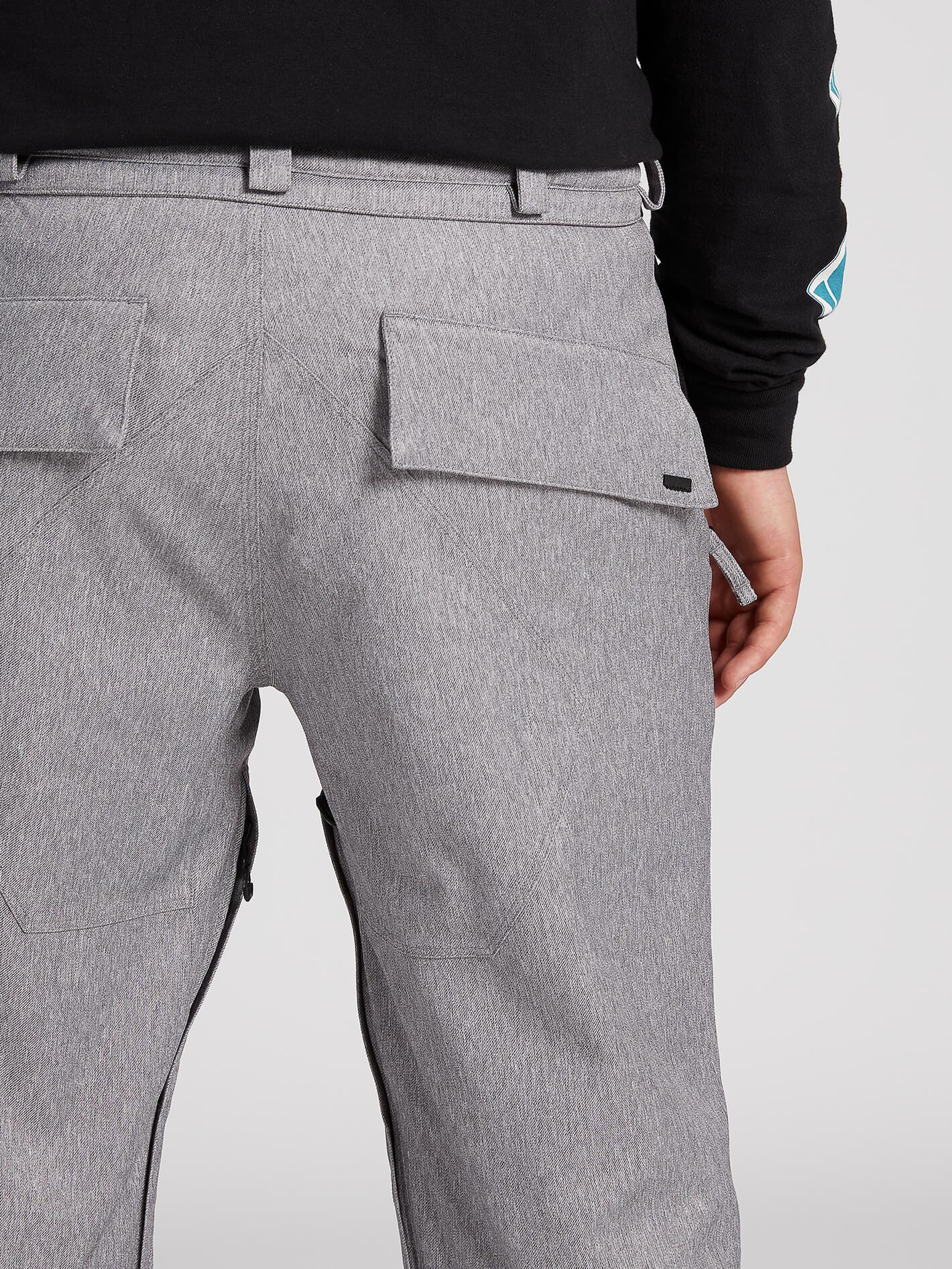 Mens Eastern Insulated Pants - Heather Grey