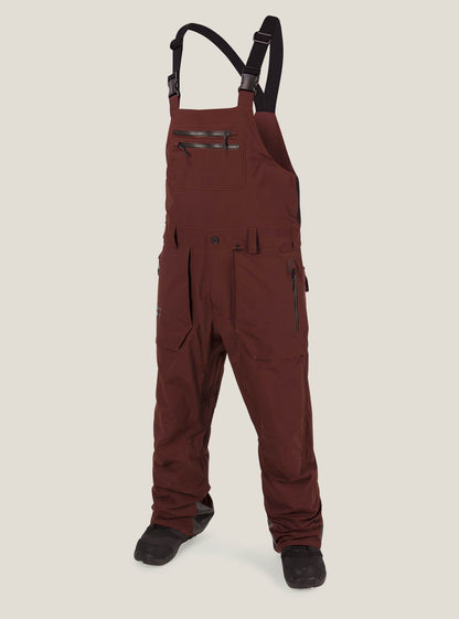 RAIN GTX BIB OVERALL BURNT RED