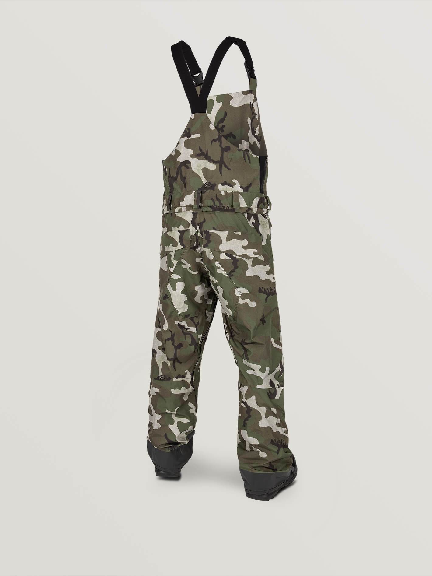 Mens Rain Gtx Bib Overall - Gi Camo