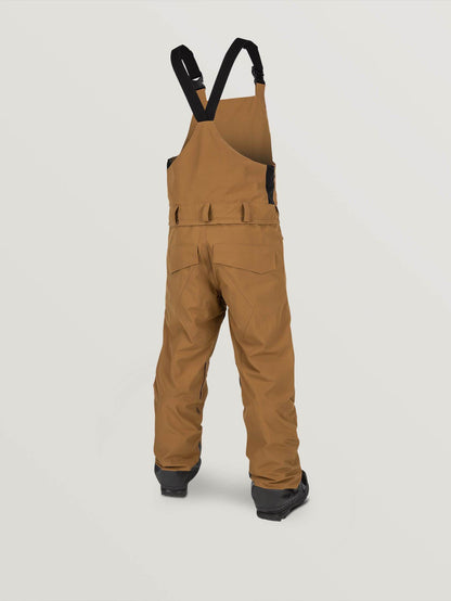 Mens Rain Gtx Bib Overall - Caramel