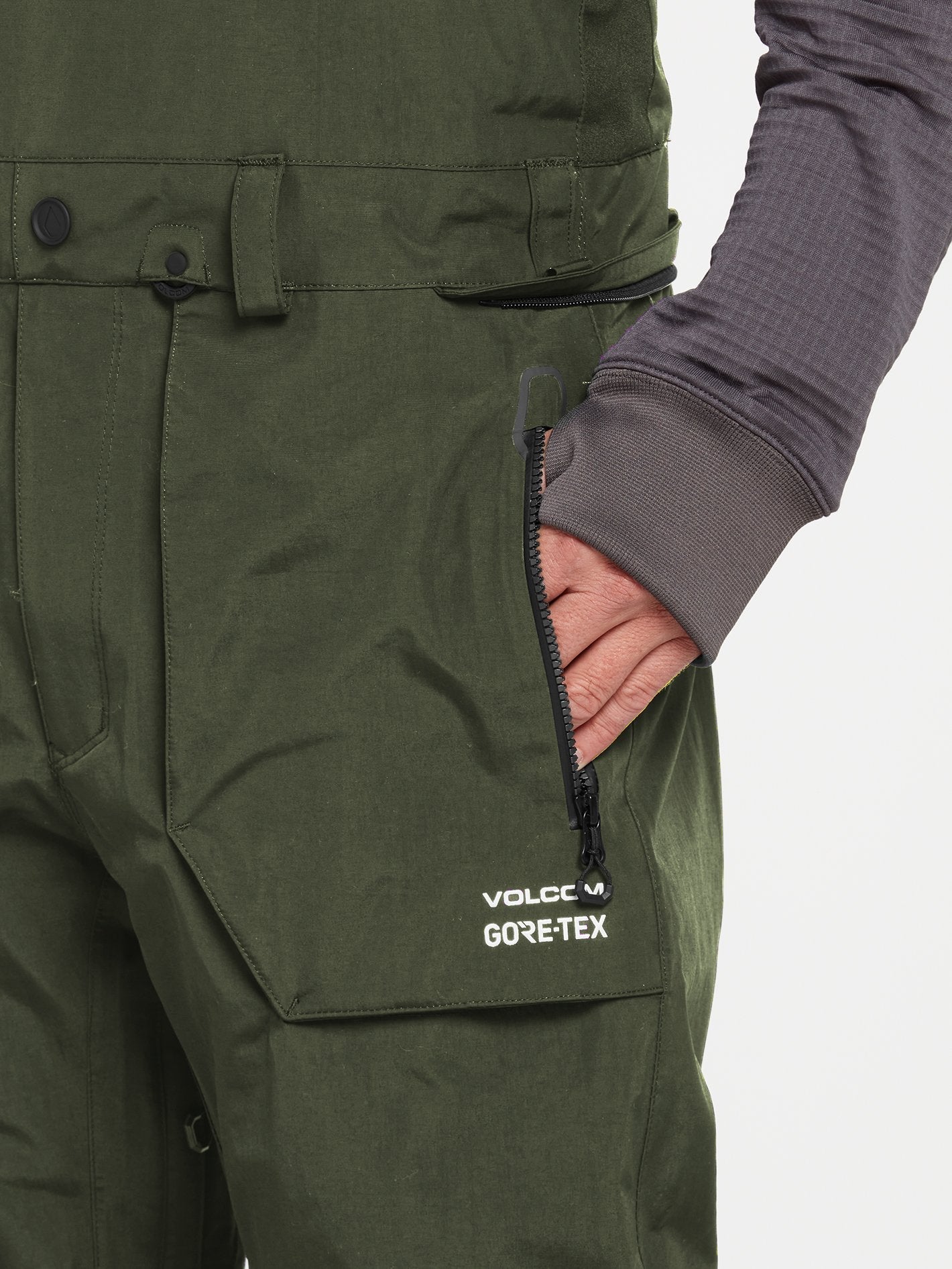 Rain Gore-Tex Bib Overall - SATURATED GREEN