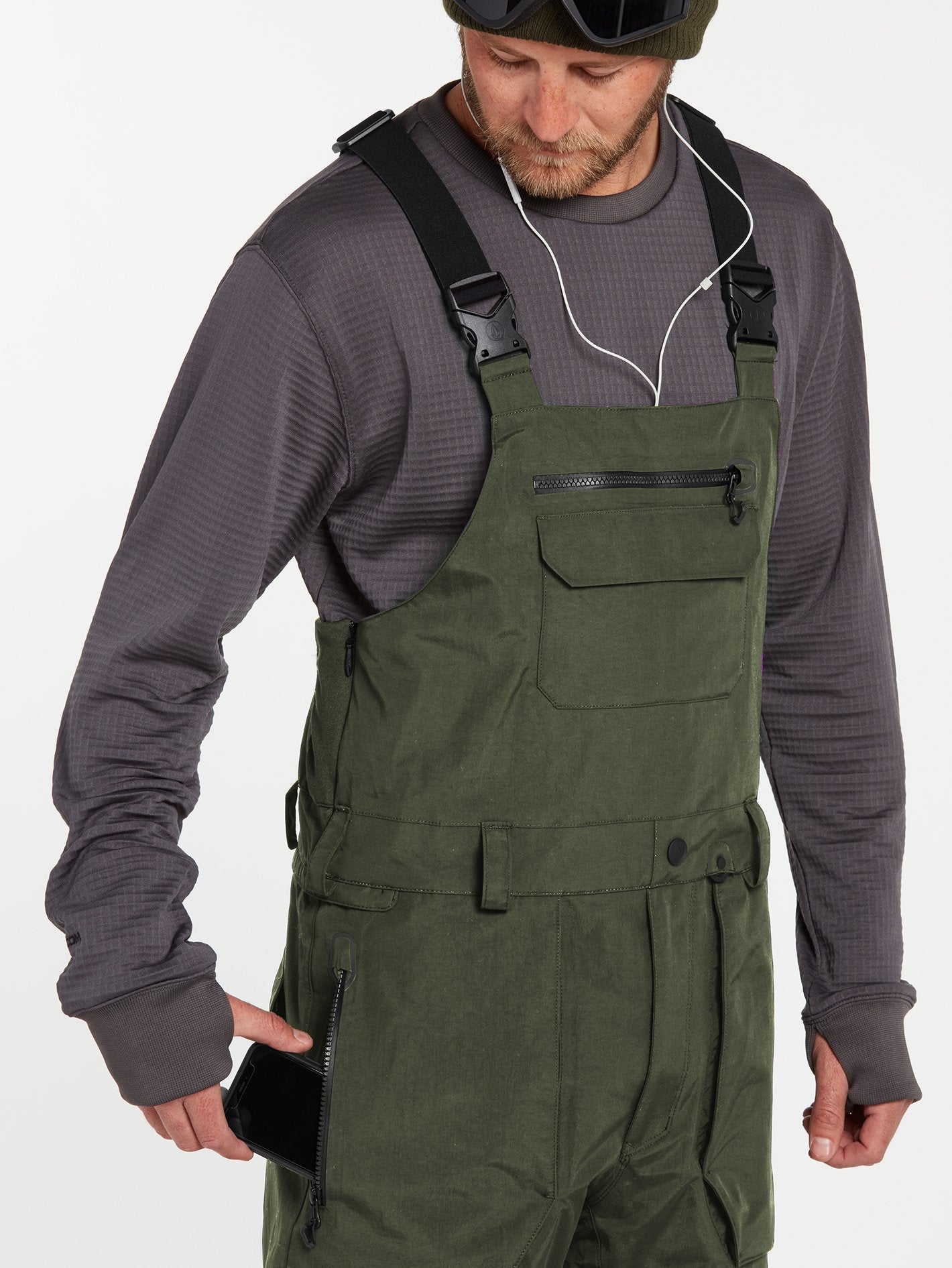 Rain Gore-Tex Bib Overall - SATURATED GREEN