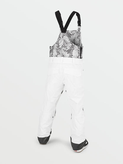 Rain Gore-Tex Bib Overall - WHITE PRINT