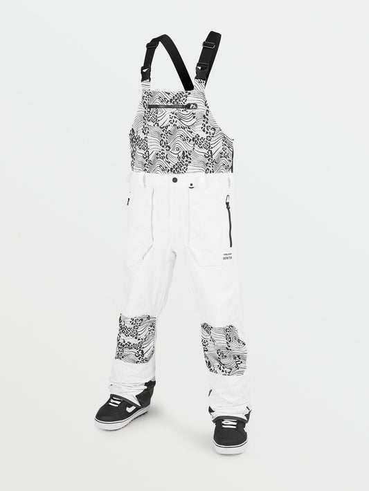 Rain Gore-Tex Bib Overall - WHITE PRINT