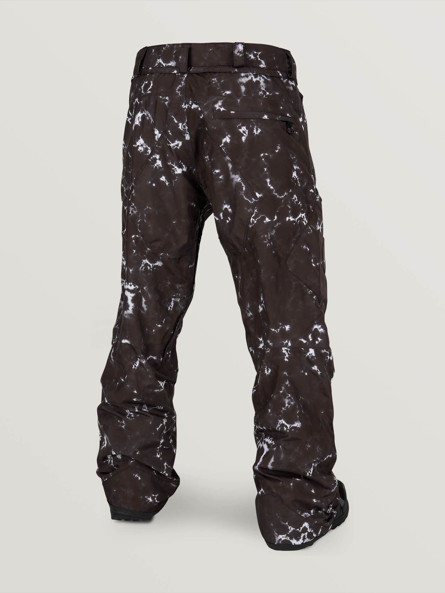 Mens L Gore-Tex Pants - Black Print