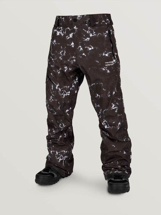 Mens L Gore-Tex Pants - Black Print
