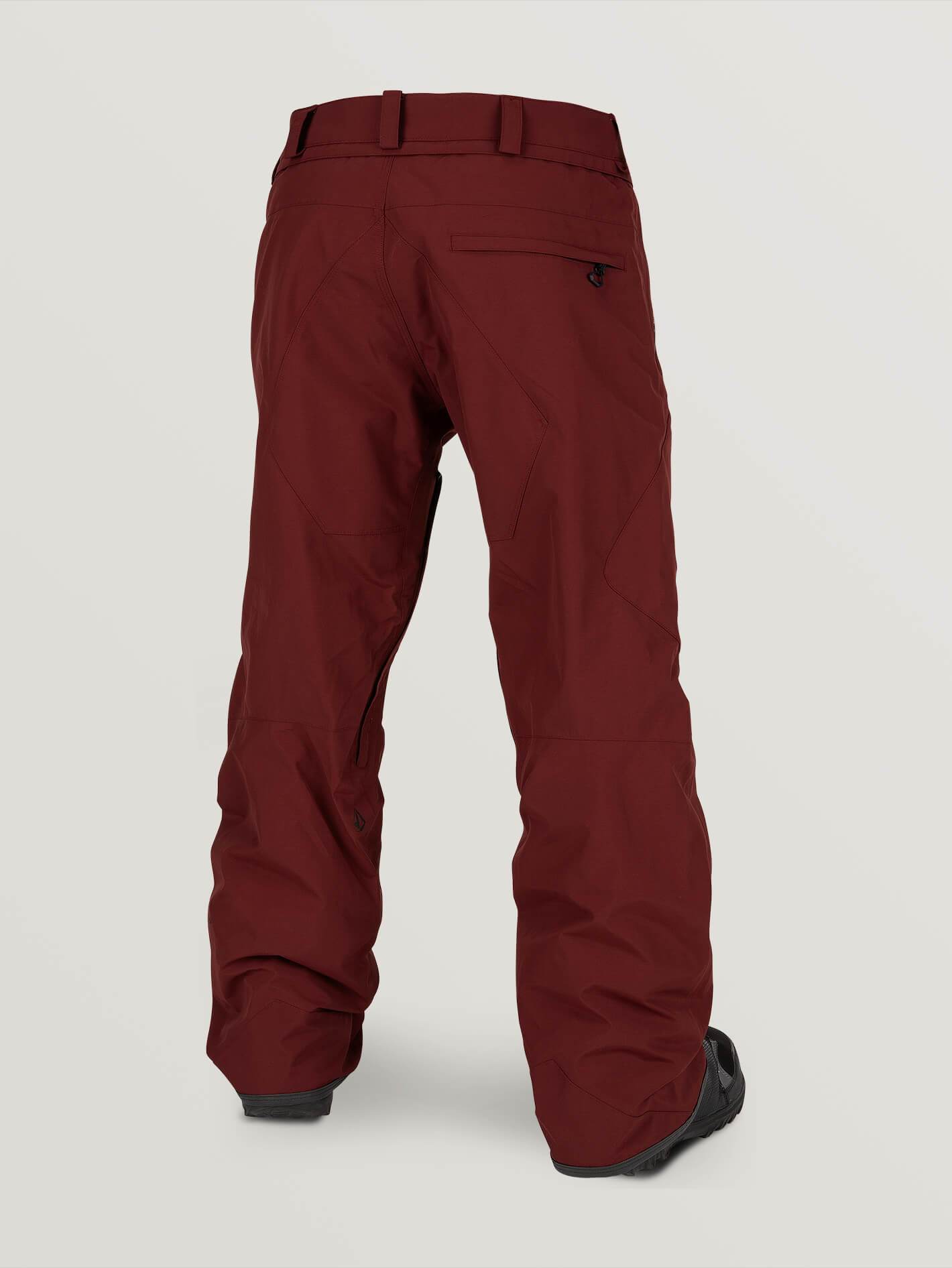 Mens L Gore-Tex Pants - Burnt Red