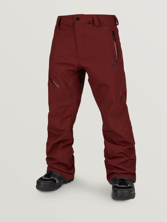 Mens L Gore-Tex Pants - Burnt Red