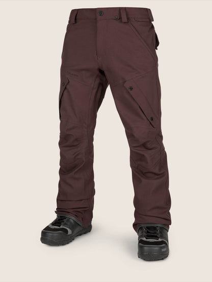 Articulated Pants - Black Red
