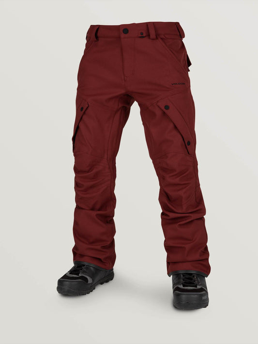 Mens Articulated Pants - Burnt Red