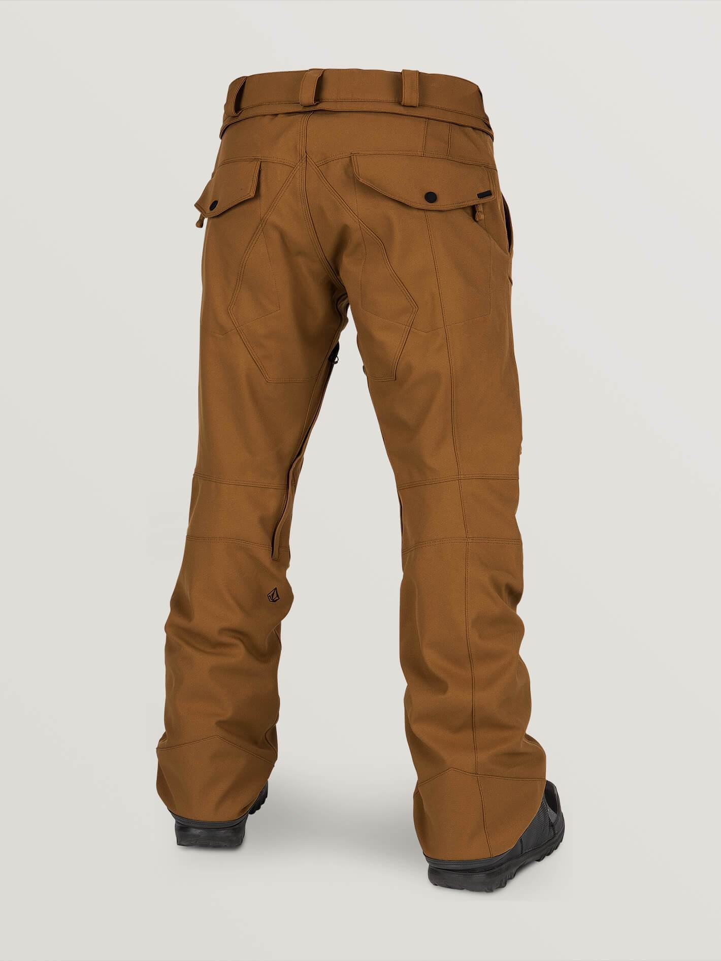Mens Articulated Pants - Caramel