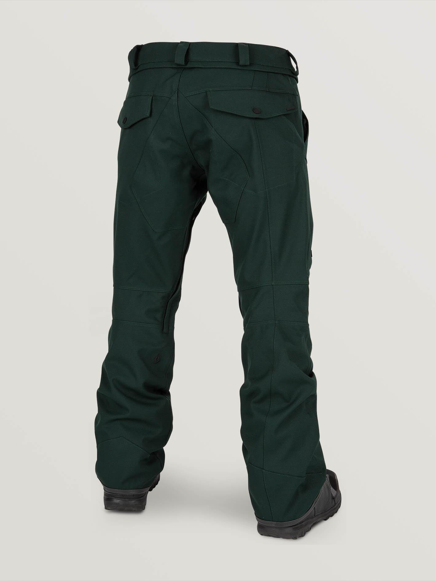 Mens Articulated Pants - Dark Green