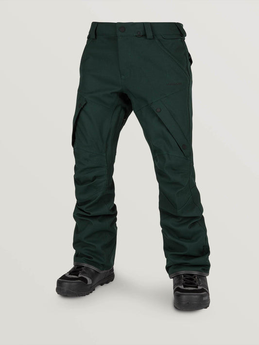 Mens Articulated Pants - Dark Green