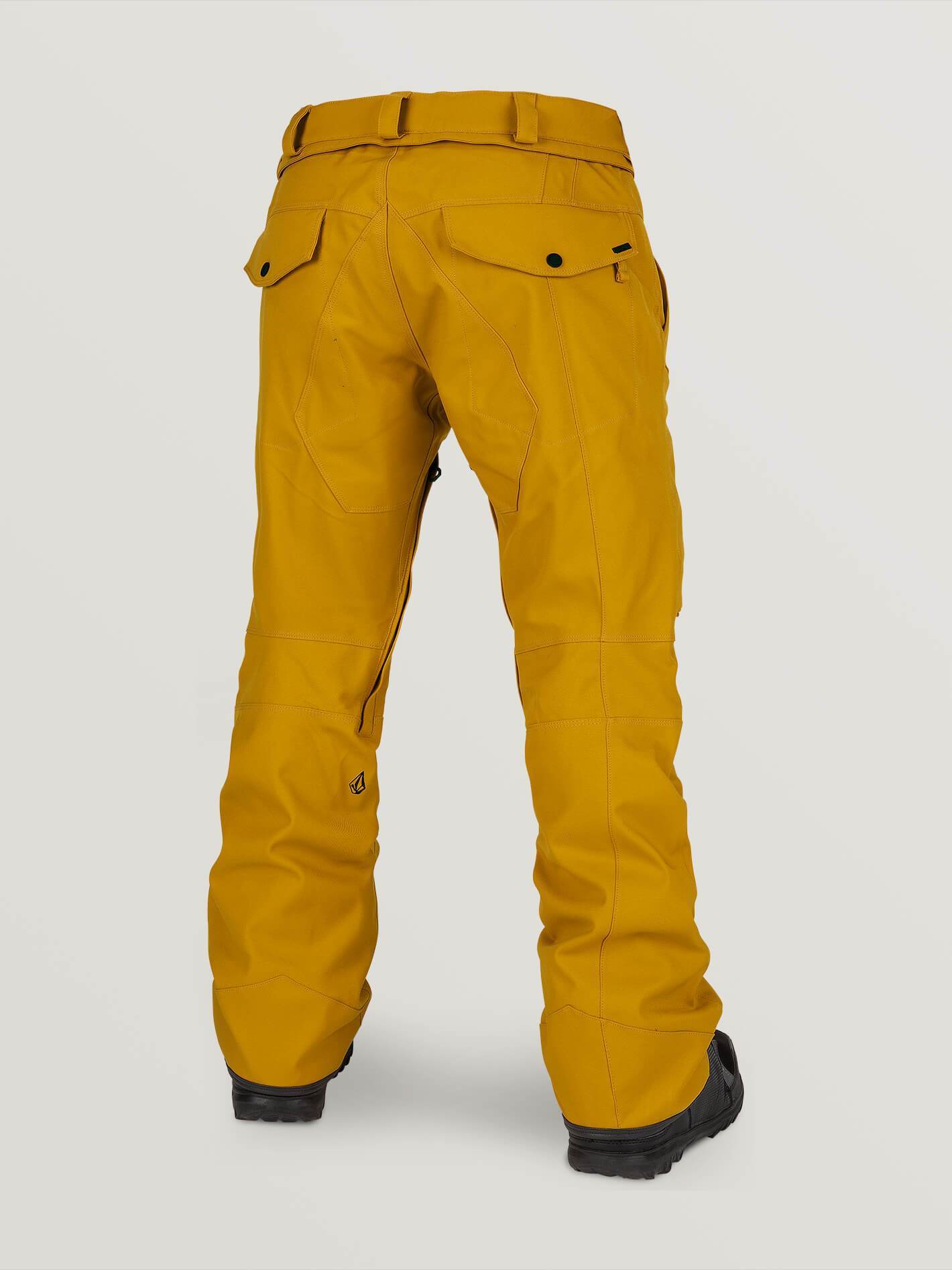 Mens Articulated Pants - Resin Gold