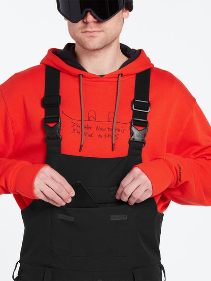 Roan Bib Overall - ACID BLACK
