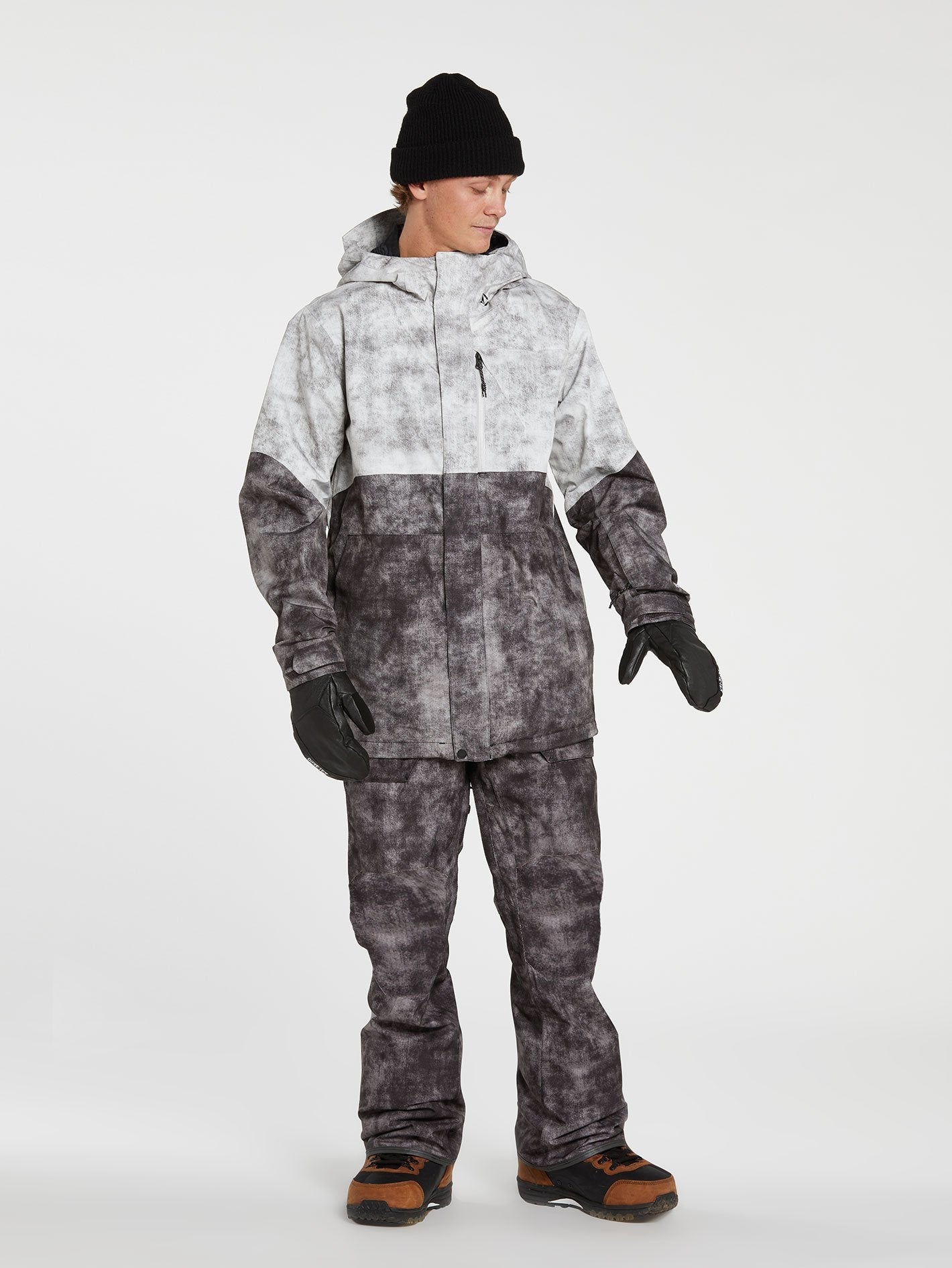 Roan Bib Overall - ACID BLACK