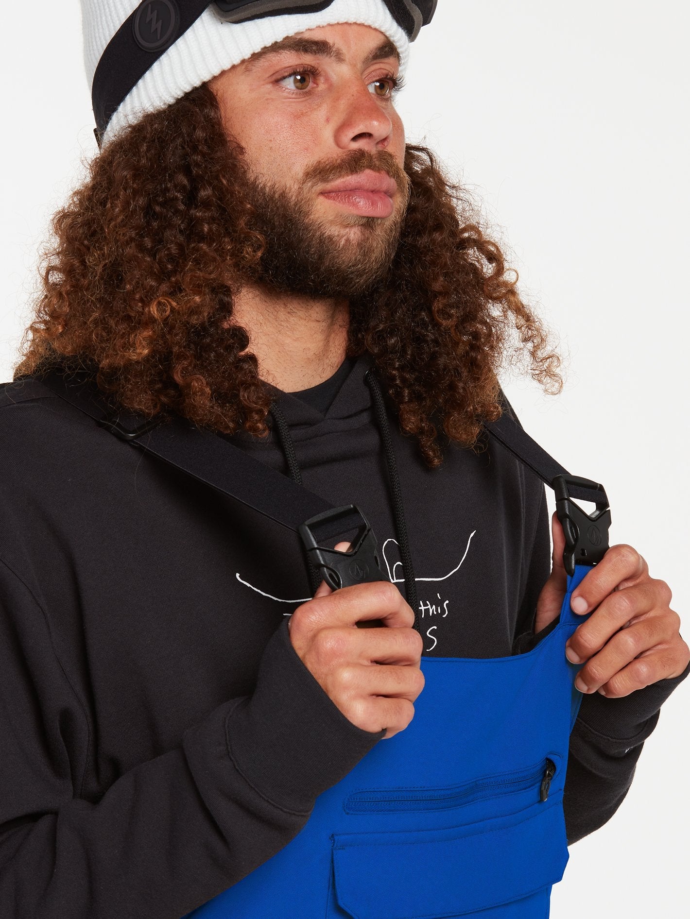 Roan Bib Overall - BRIGHT BLUE