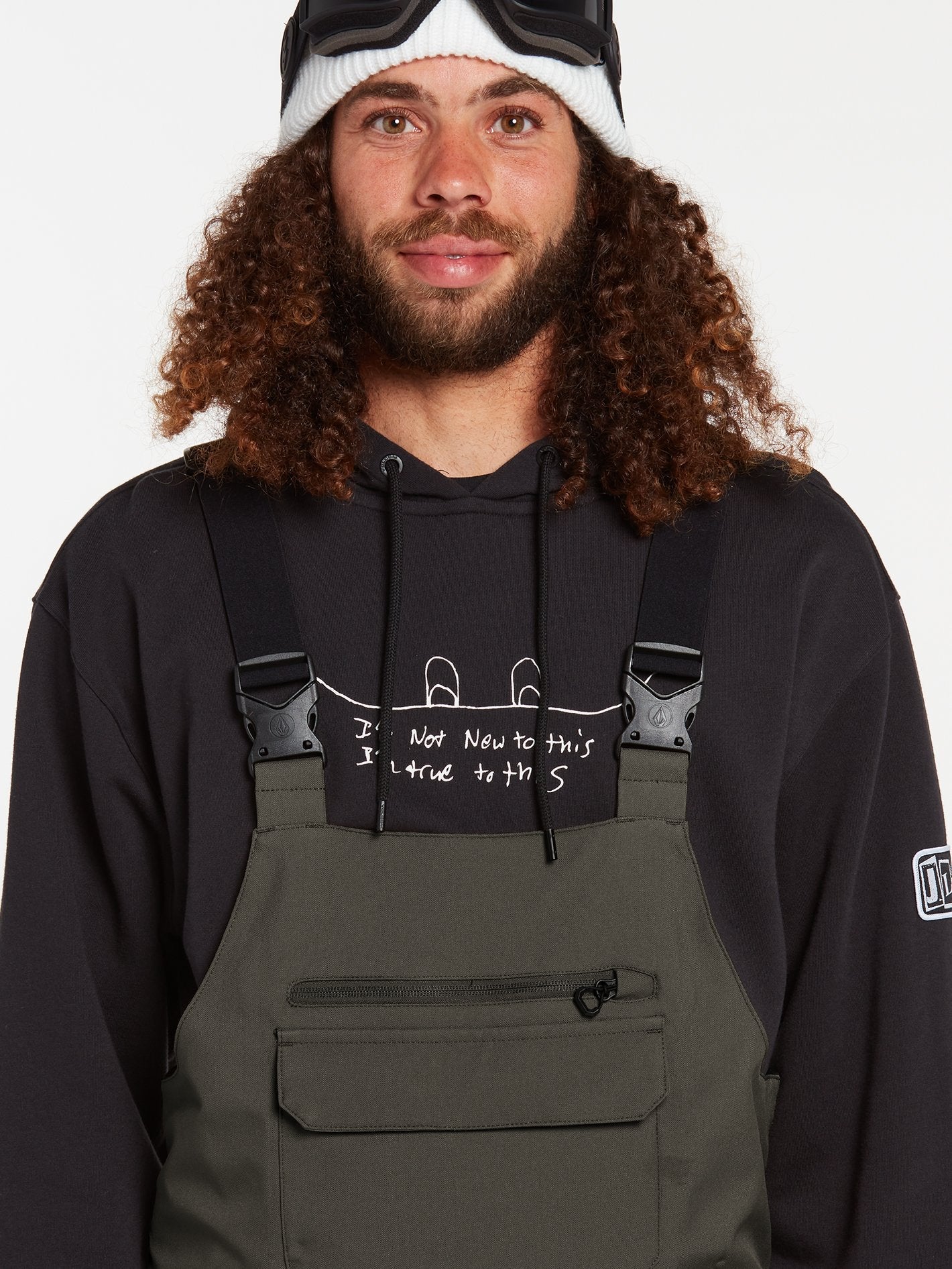 Roan Bib Overall - BLACK GREEN