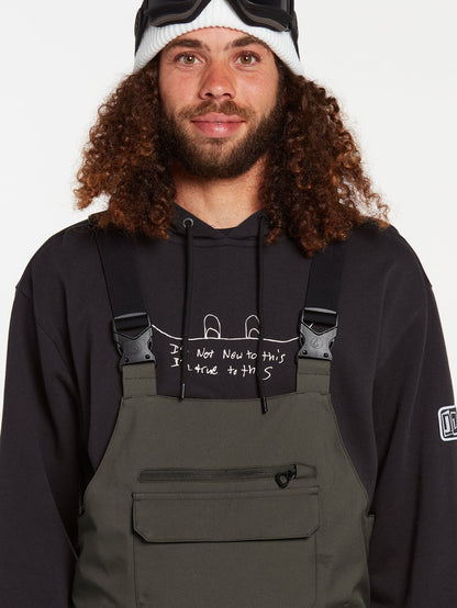 Roan Bib Overall - BLACK GREEN