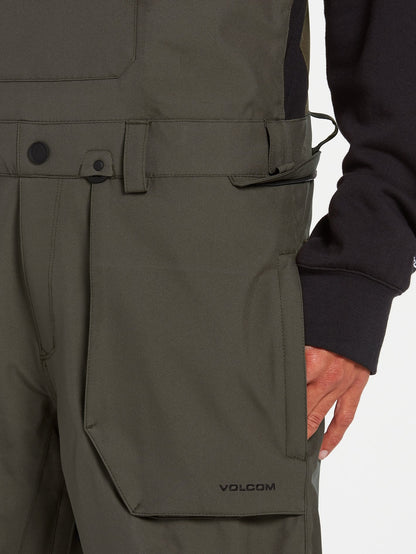 Roan Bib Overall - BLACK GREEN