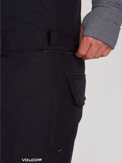Roan Bib Overall - BLACK