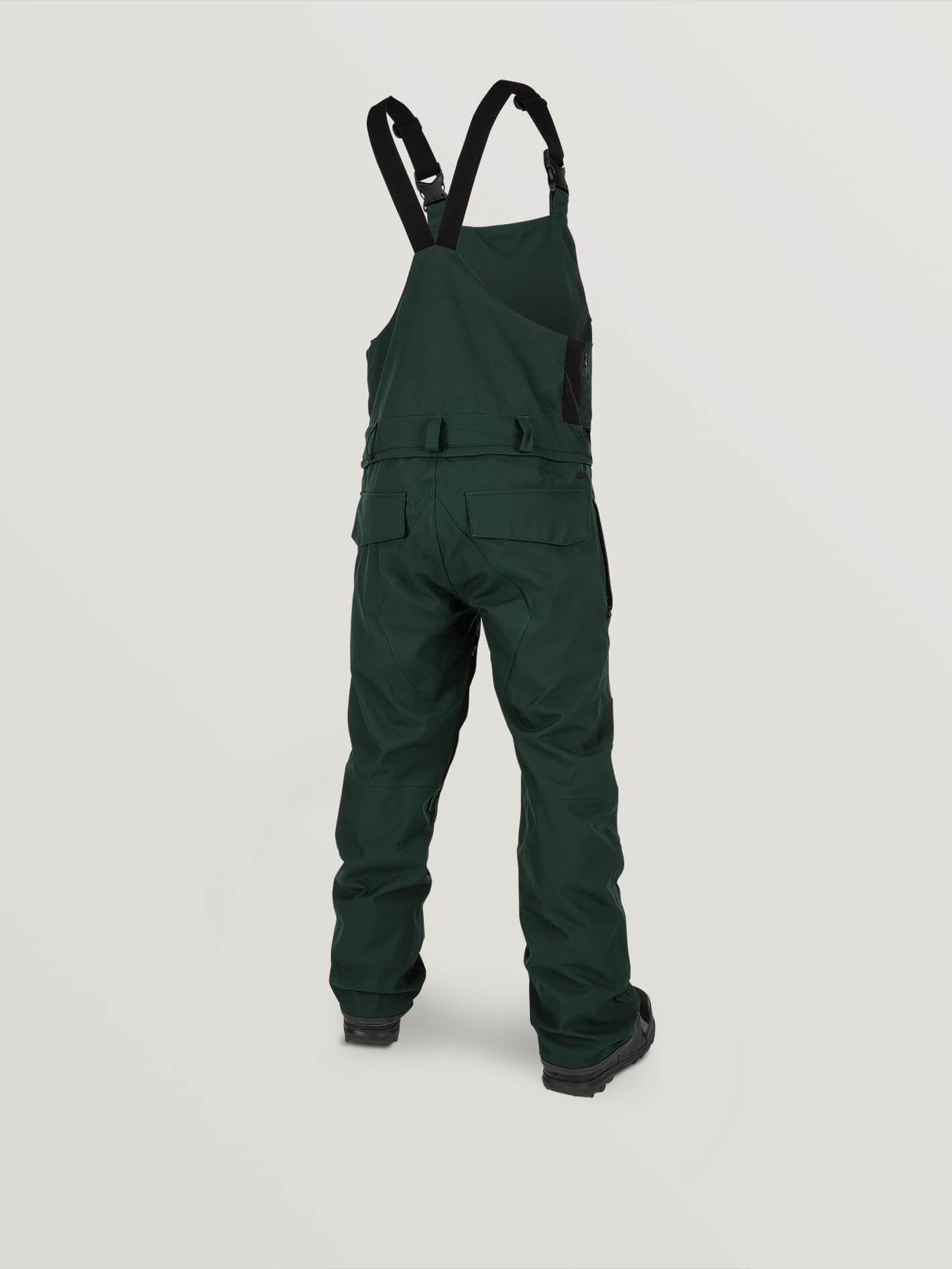 Mens Roan Bib Overall - Dark Green