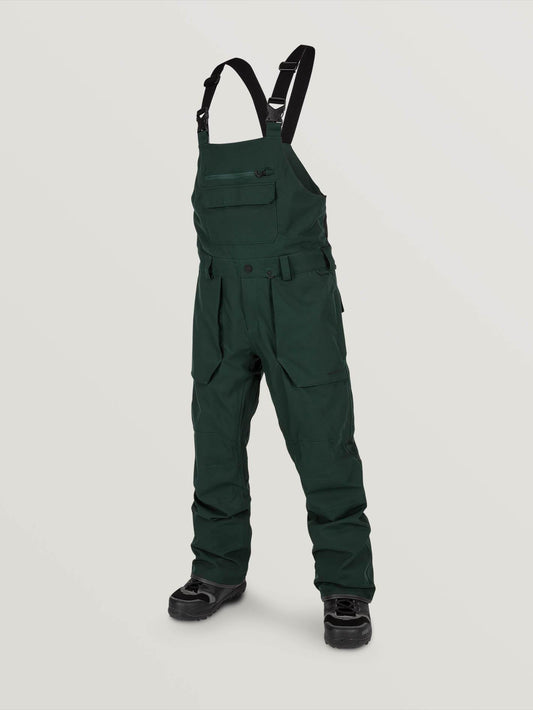Mens Roan Bib Overall - Dark Green