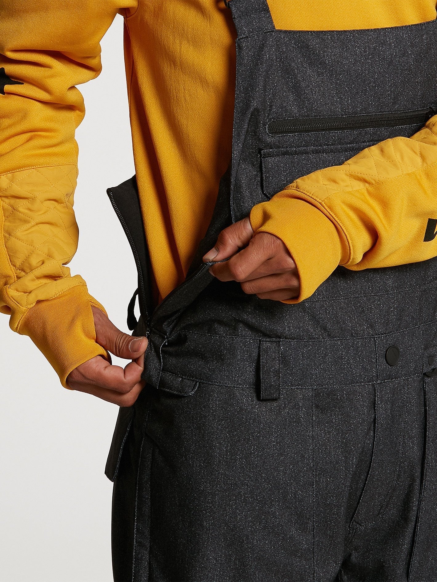 Roan Bib Overall - Resin Gold