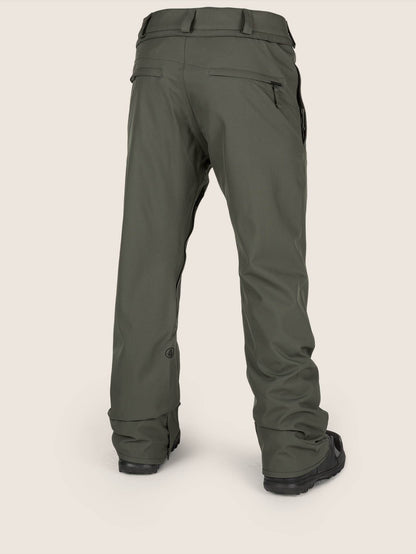 Freakin Snow Chino Pants - Black Green