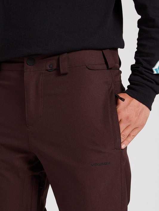 Freakin Snow Chino Pants - Black Red