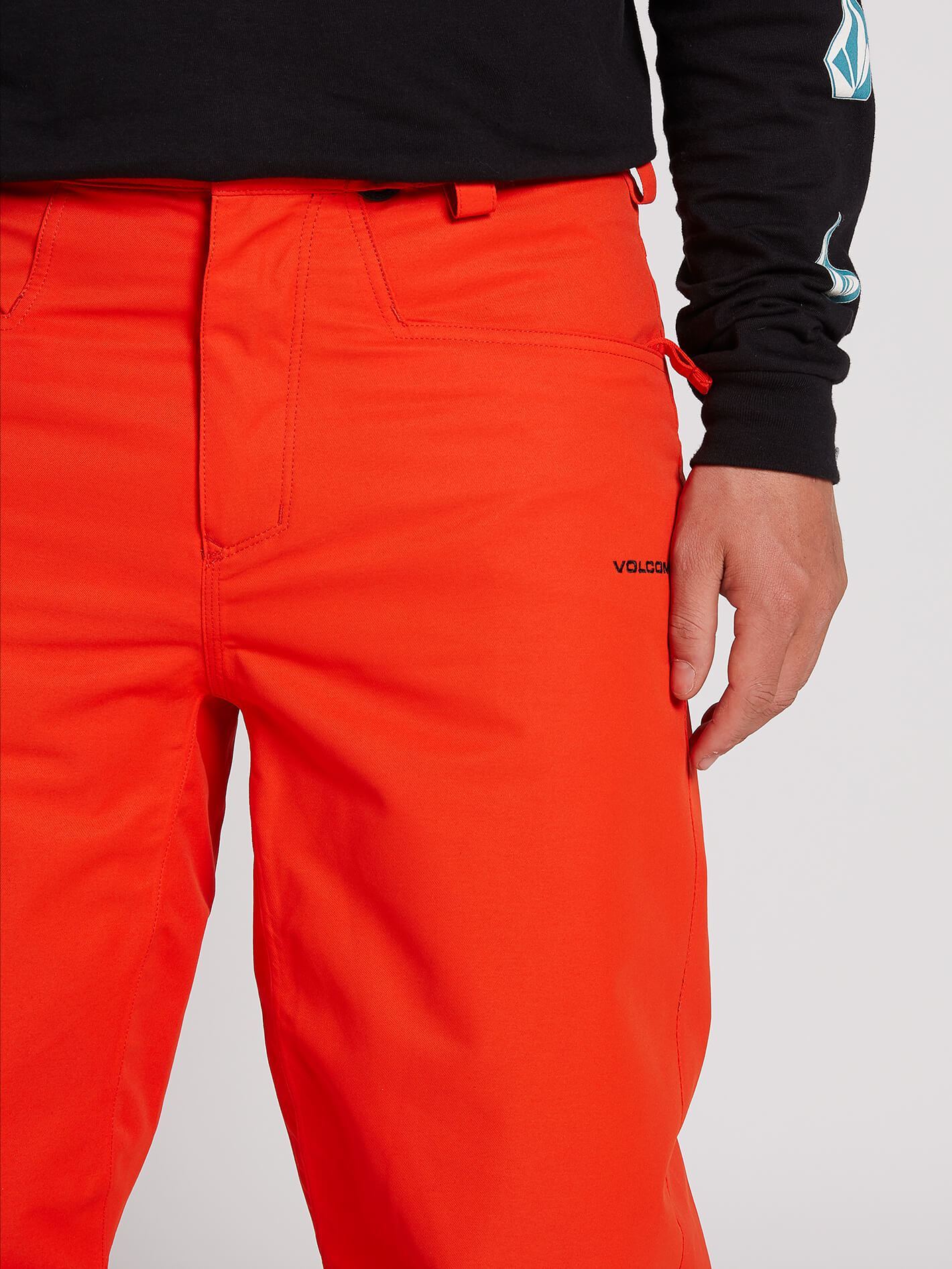 Mens Carbon Pants - Burnt Red